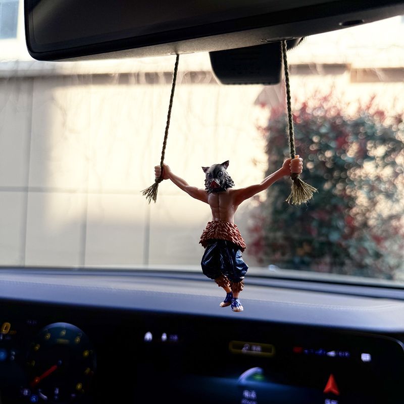 Car Accessories Hanging From Mirror - Decoração de Carro do Anime Demon