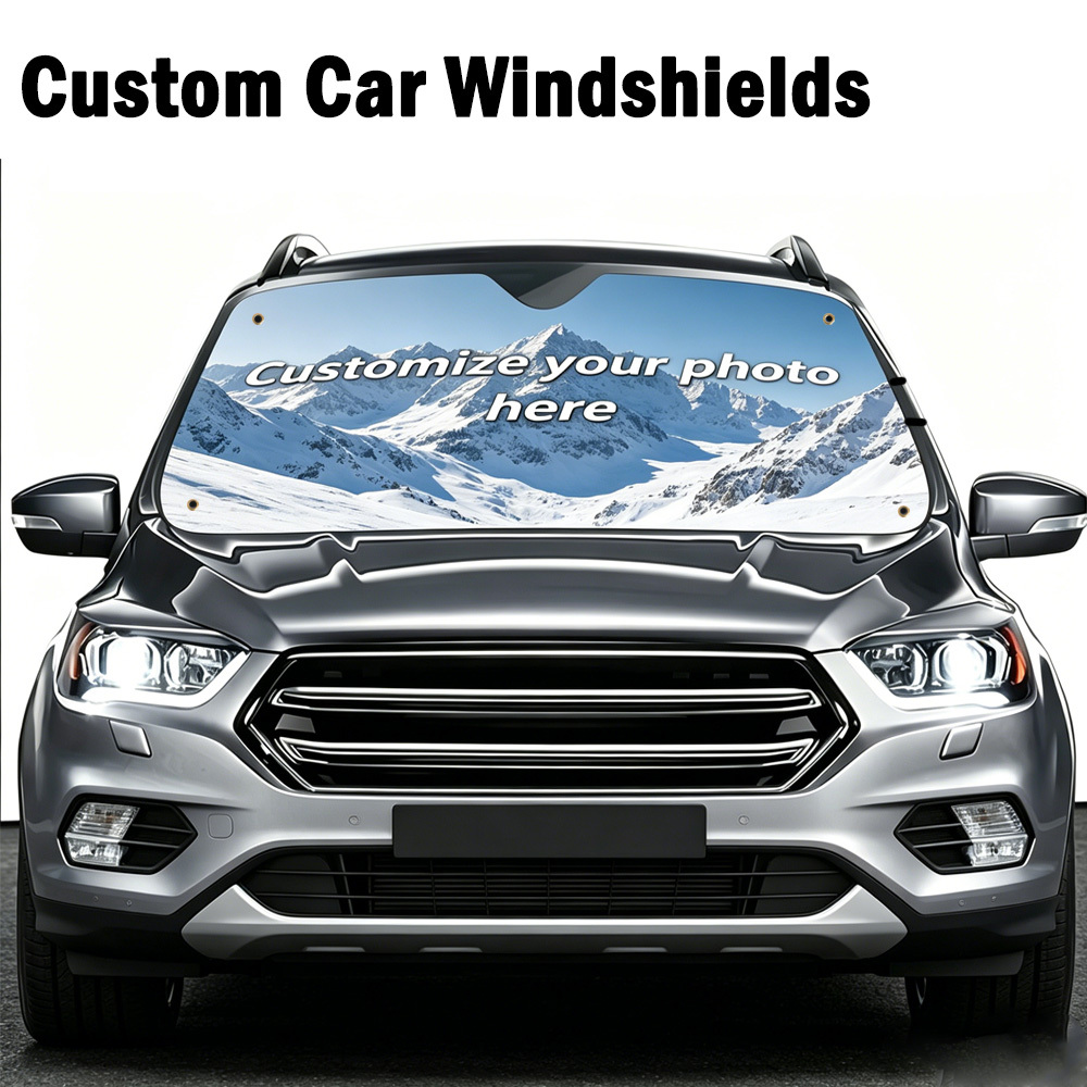 Car Accessories Useful - Protetor Solar Personalizado para Carro com