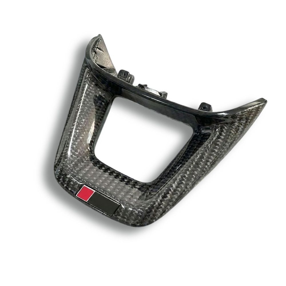 Fibra de carbono ou fibra de c - Steering Wheel Cover avaliação e preço