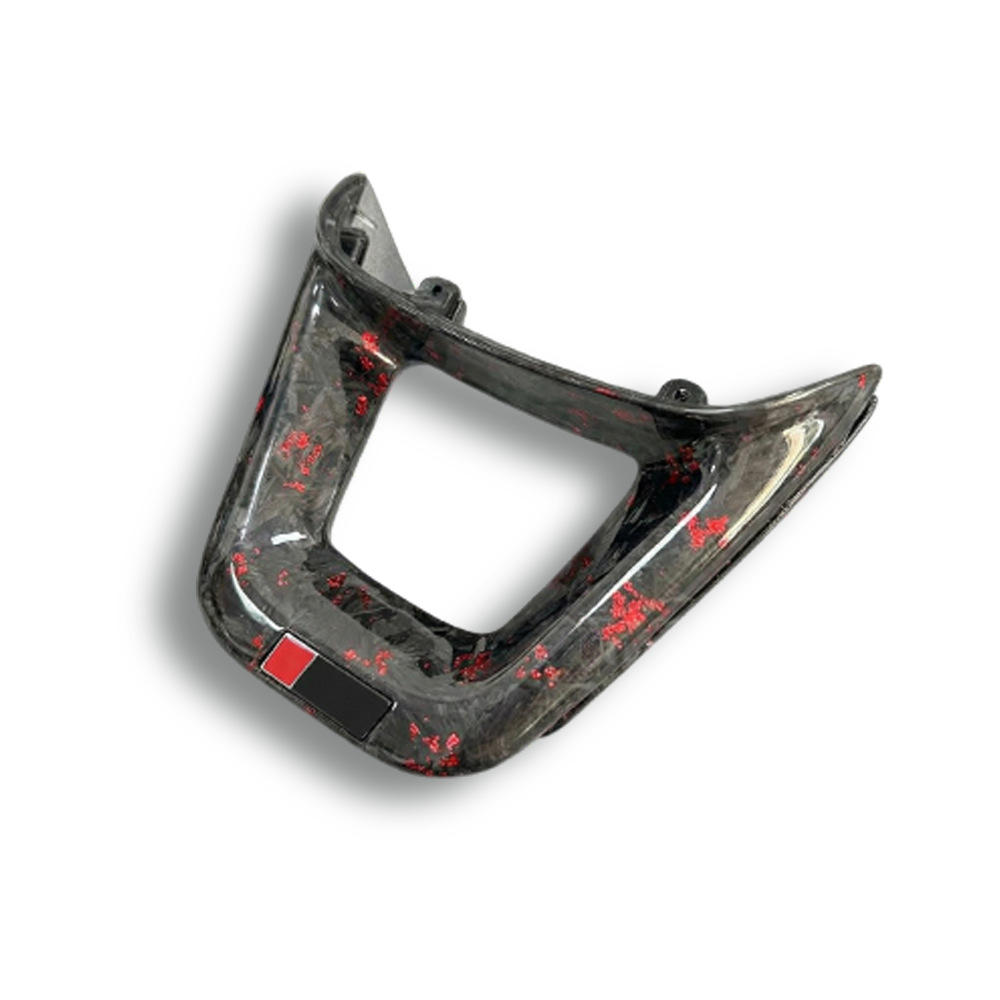 Fibra de carbono ou fibra de c - Steering Wheel Cover avaliação e preço