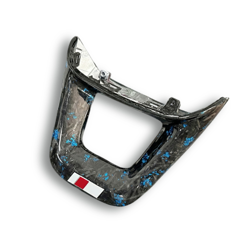 Fibra de carbono ou fibra de c - Steering Wheel Cover avaliação e preço