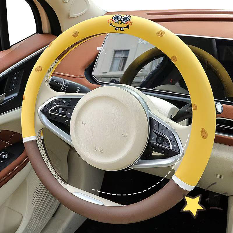 Capa de volante do desenho ani - Car Accessories Girl avaliação e preço