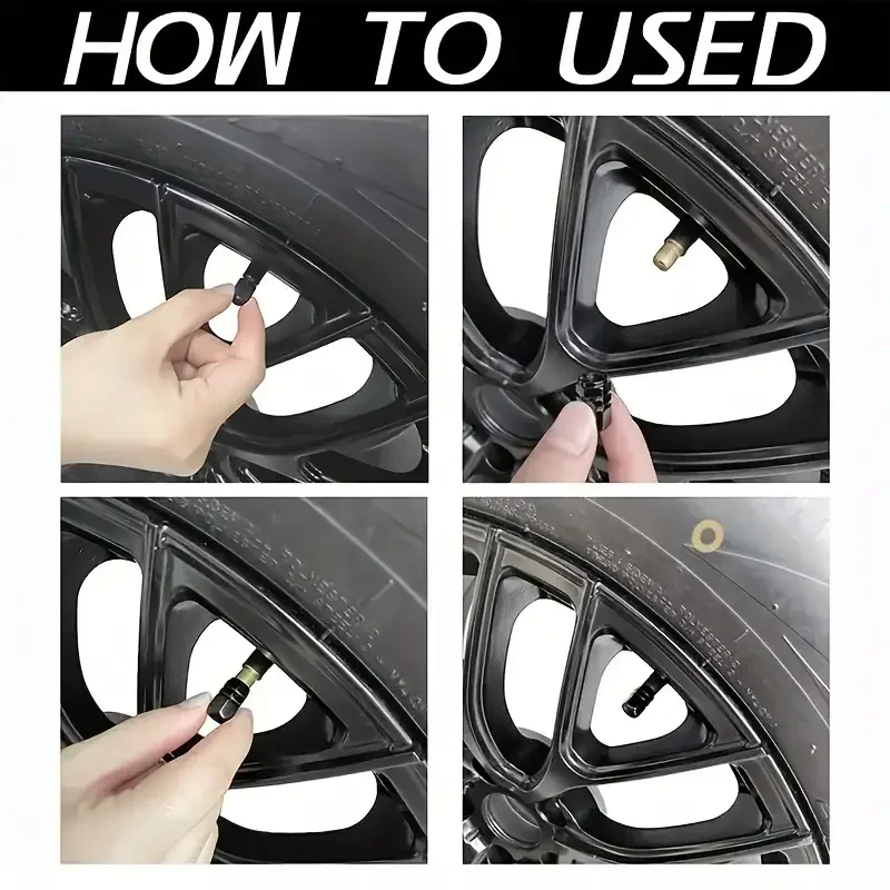 4 pçs tampas de válvula de pne - Steering Wheel Cover avaliação e preço