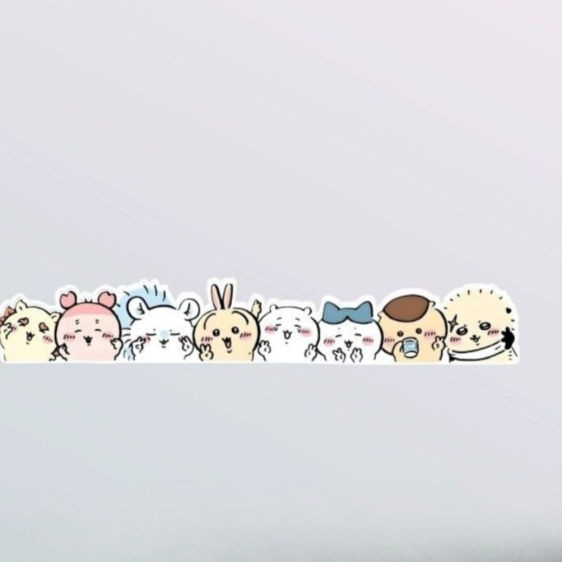 Adesivo Estático Kawaii Chiika - Car Accessories Girl avaliação e preço