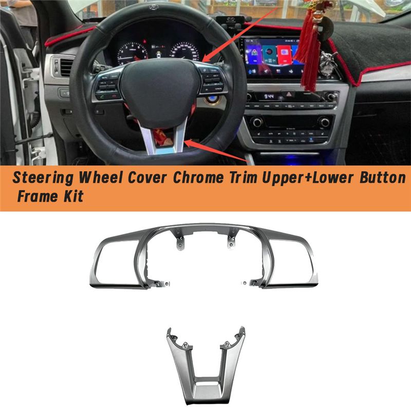AEF2-1Set Kit de Acabamento Cr - Steering Wheel Cover avaliação e preço