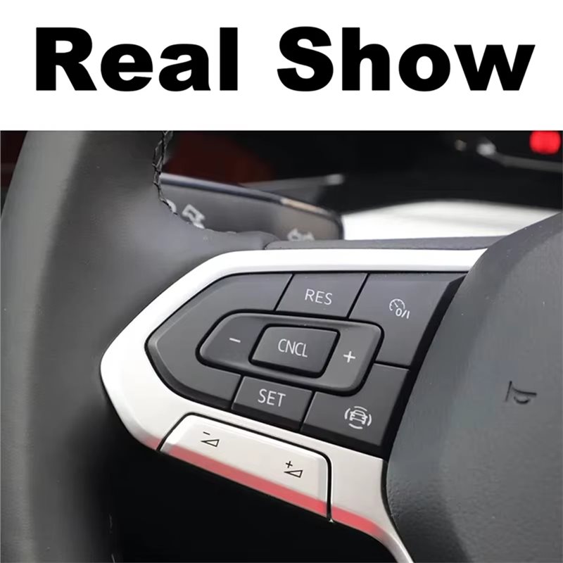 Para VW Golf 8 2020-2021 T-Cro - Steering Wheel Cover avaliação e preço